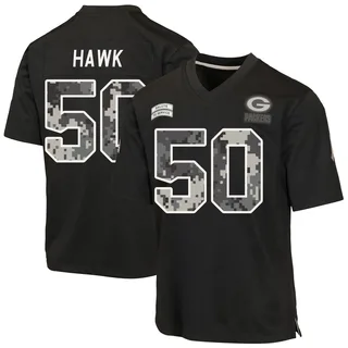 A.J. Hawk Green Bay Packers Youth Game 2026 Salute to Service Nike Jersey - Black