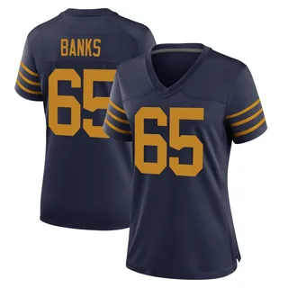 Aaron Banks Green Bay Packers Women's Game The 1923 Classic Nike Jersey - Navy