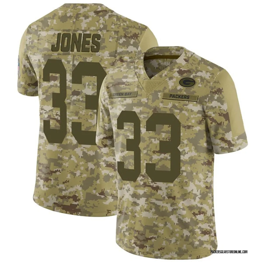 aaron jones limited jersey