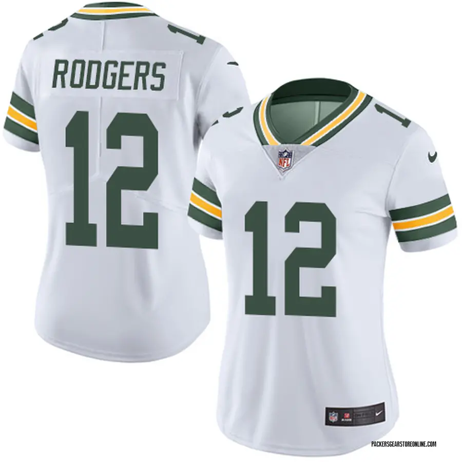 white aaron rodgers jersey
