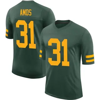 Adrian Amos Green Bay Packers Youth Limited Alternate Vapor Nike Jersey - Green