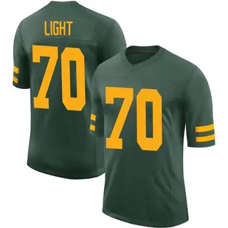 Alex Light Green Bay Packers Men's Limited Green Alternate Vapor Nike Jersey - Light Green
