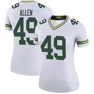 Austin Allen Green Bay Packers Women's Color Rush Legend Nike Jersey - White