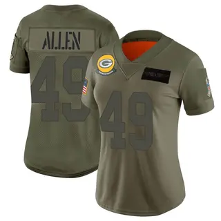 Austin Allen Green Bay Packers Women's Limited 2019 Salute to Service Nike Jersey - Camo