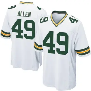 Austin Allen Green Bay Packers Youth Game Nike Jersey - White