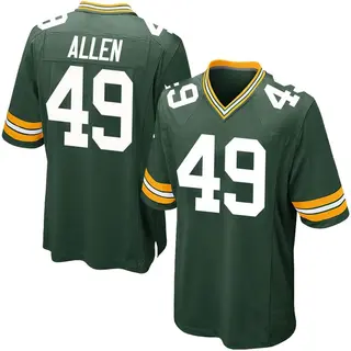 Austin Allen Green Bay Packers Youth Game Team Color Nike Jersey - Green