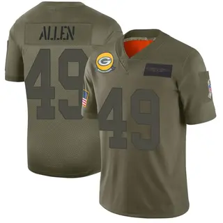 Austin Allen Green Bay Packers Youth Limited 2019 Salute to Service Nike Jersey - Camo
