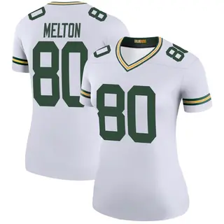 Bo Melton Green Bay Packers Women's Color Rush Legend Nike Jersey - White