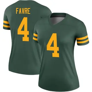 Brett Favre Green Bay Packers Women's Legend Alternate Nike Jersey - Green