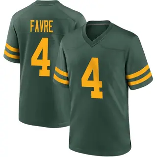 Brett Favre Green Bay Packers Youth Game Alternate Nike Jersey - Green