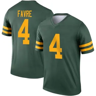 Brett Favre Green Bay Packers Youth Legend Alternate Nike Jersey - Green