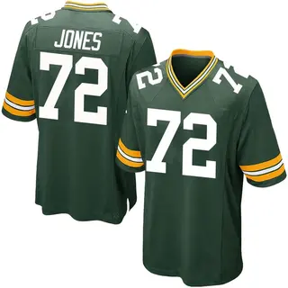 Caleb Jones Green Bay Packers Men's Game Team Color Nike Jersey - Green
