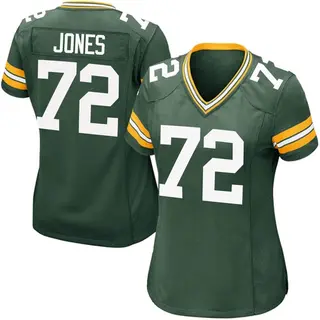 Caleb Jones Green Bay Packers Women's Game Team Color Nike Jersey - Green