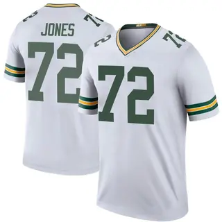 Caleb Jones Green Bay Packers Youth Color Rush Legend Nike Jersey - White