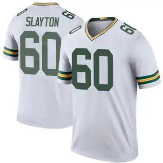 Chris Slayton Green Bay Packers Men's Color Rush Legend Nike Jersey - White