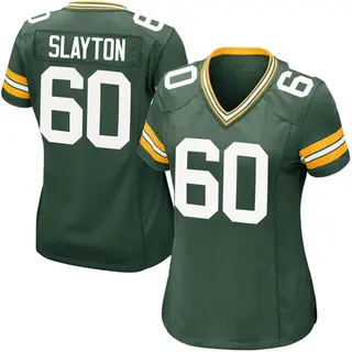 Chris Slayton Green Bay Packers Women's Game Team Color Nike Jersey - Green