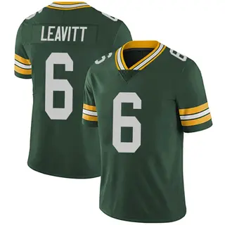 Dallin Leavitt Green Bay Packers Men's Limited Team Color Vapor Untouchable Nike Jersey - Green