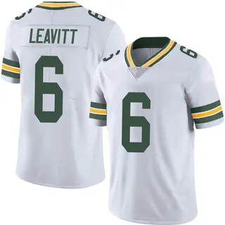 Dallin Leavitt Green Bay Packers Youth Limited Vapor Untouchable Nike Jersey - White