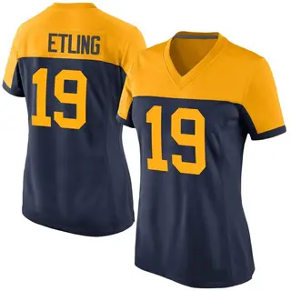 Danny Etling Green Bay Packers Women's Game Alternate Nike Jersey - Navy
