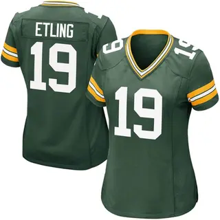 Danny Etling Green Bay Packers Women's Game Team Color Nike Jersey - Green