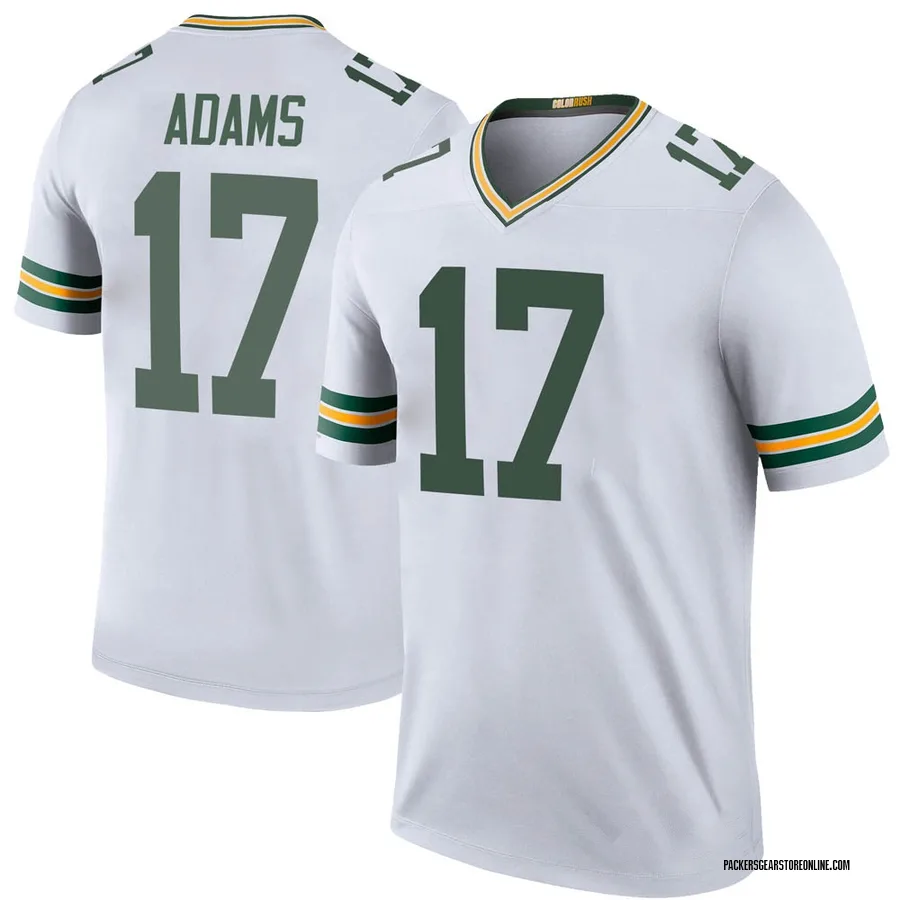 Davante Adams Green Bay Packers Men S Color Rush Legend Nike Jersey White