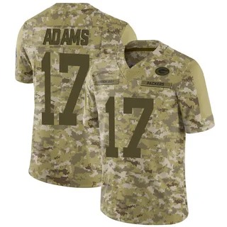 Davante Adams Green Bay Packers Men S Limited Color Rush Nike Jersey Gold