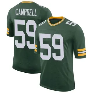 De'Vondre Campbell Green Bay Packers Youth Limited Classic Nike Jersey - Green