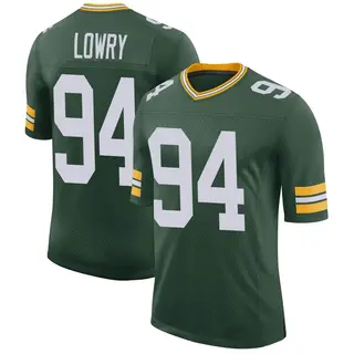 Dean Lowry Green Bay Packers Men's Limited Classic Nike Jersey - Green
