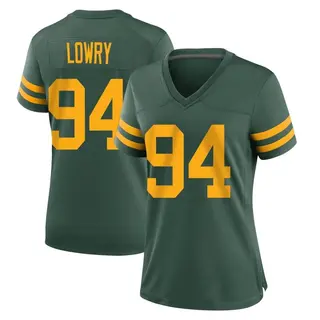 Dean Lowry Green Bay Packers Women's Game Alternate Nike Jersey - Green