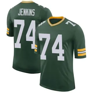 Elgton Jenkins Green Bay Packers Men's Limited Classic Nike Jersey - Green
