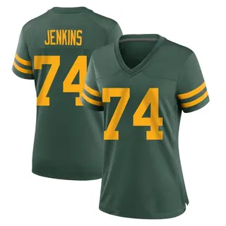 Elgton Jenkins Green Bay Packers Women's Game Alternate Nike Jersey - Green