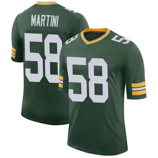 Greer Martini Green Bay Packers Men's Limited Classic Nike Jersey - Green