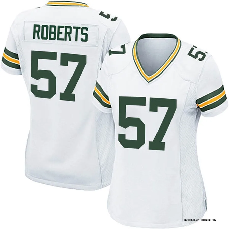 womens white packers jersey