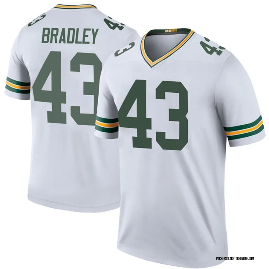Hunter Bradley Green Bay Packers Men S Color Rush Legend Nike Jersey White