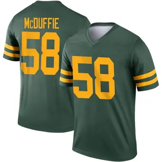 Isaiah McDuffie Green Bay Packers Men's Legend Alternate Nike Jersey - Green