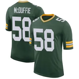 Isaiah McDuffie Green Bay Packers Men's Limited Classic Nike Jersey - Green