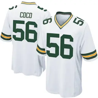 Jack Coco Green Bay Packers Youth Game Nike Jersey - White