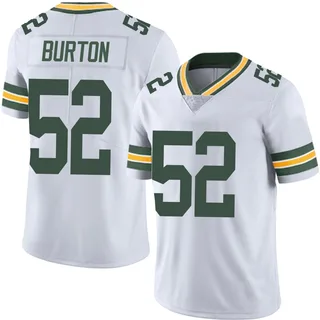 Jager Burton Green Bay Packers Youth Limited Vapor Untouchable Nike Jersey - White