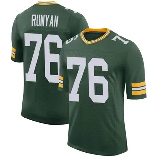 Jon Runyan Green Bay Packers Men's Limited Classic Nike Jersey - Green