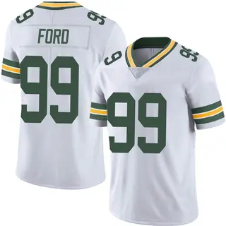 Jonathan Ford Green Bay Packers Men's Limited Vapor Untouchable Nike Jersey - White