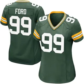Jonathan Ford Green Bay Packers Women's Game Team Color Nike Jersey - Green