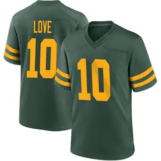 Jordan Love Green Bay Packers Men's Game Alternate Nike Jersey - Green