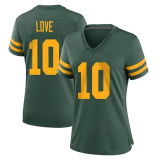 Jordan Love Green Bay Packers Women's Game Alternate Nike Jersey - Green