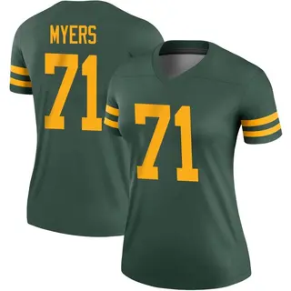 Josh Myers Green Bay Packers Women's Legend Alternate Nike Jersey - Green