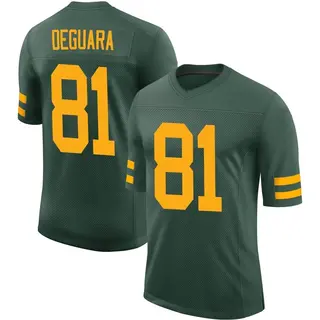 Josiah Deguara Green Bay Packers Men's Limited Alternate Vapor Nike Jersey - Green
