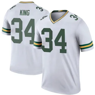 Kalen King Green Bay Packers Men's Color Rush Legend Nike Jersey - White