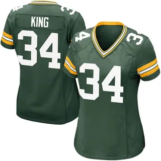 Kalen King Green Bay Packers Women's Game Team Color Nike Jersey - Green