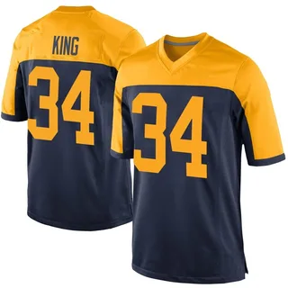 Kalen King Green Bay Packers Youth Game Alternate Nike Jersey - Navy