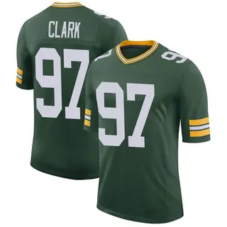 Kenny Clark Green Bay Packers Men's Limited Classic Nike Jersey - Green