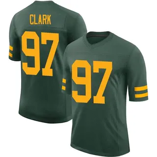 Kenny Clark Green Bay Packers Youth Limited Alternate Vapor Nike Jersey - Green